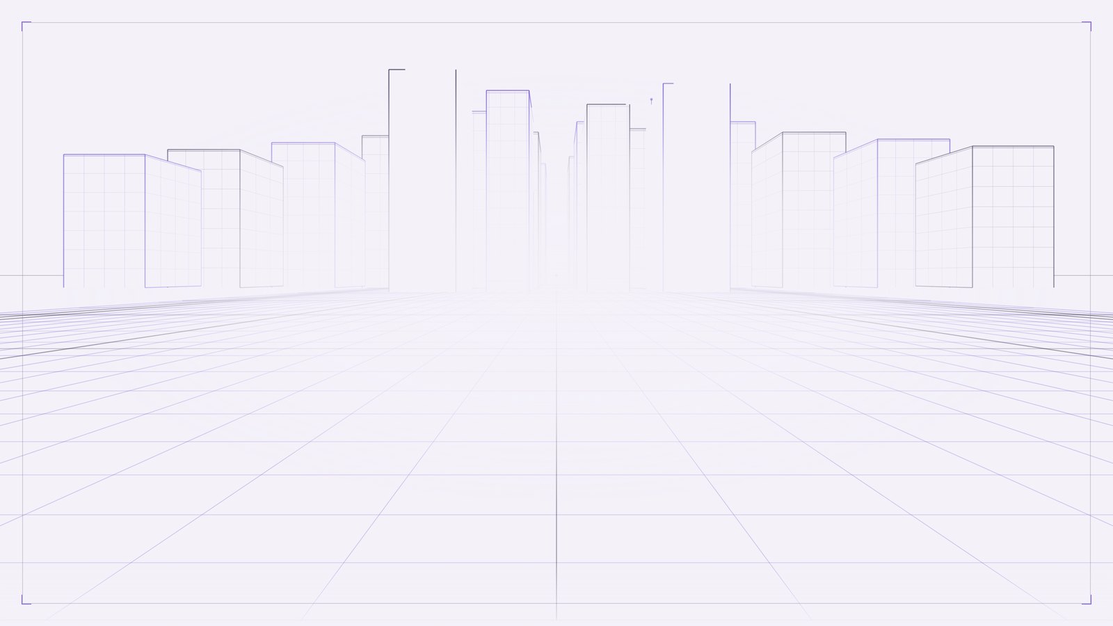 The street, drawn on as you scroll
